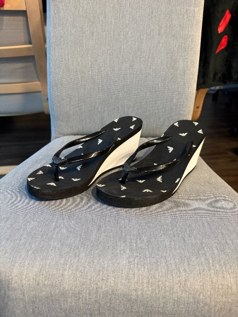 Emporio Armani wedge Flip-Flops for women